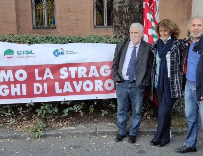 Infortuni sul lavoro: costituito a Modena tavolo di monitoraggio