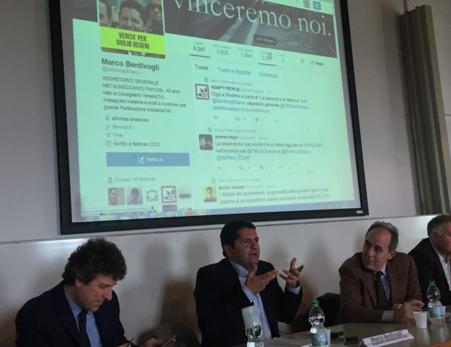 Oggi a Modena il segretario generale Fim Bentivogli per ricerca su fabbriche Fca