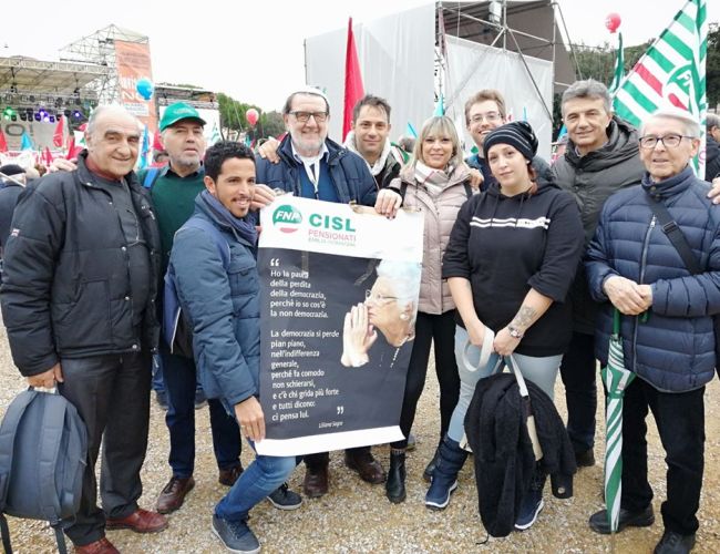 I pensionati di Cgil Cisl Uil sabato a Roma per chiedere più rispetto da governo e politica
