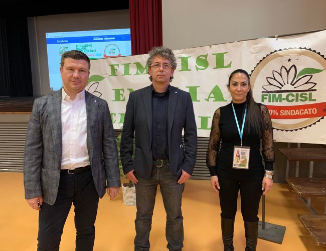 I metalmeccanici Cisl rieleggono Giorgio Uriti