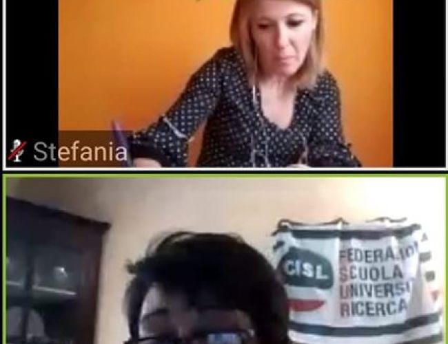 Scuola: 600 lavoratori modenesi in assemblea su Zoom con i sindacati