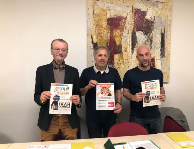 #PrimoMaggio2018 a #ReggioEmilia: con Frah Quintale per parlare ai giovani. E al centro la #sicurezza sul #lavoro