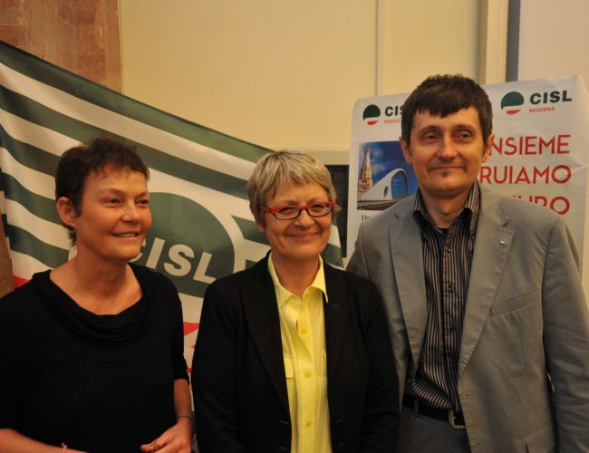 Da Cisl Emilia Centrale appoggio ad Annamaria Furlan