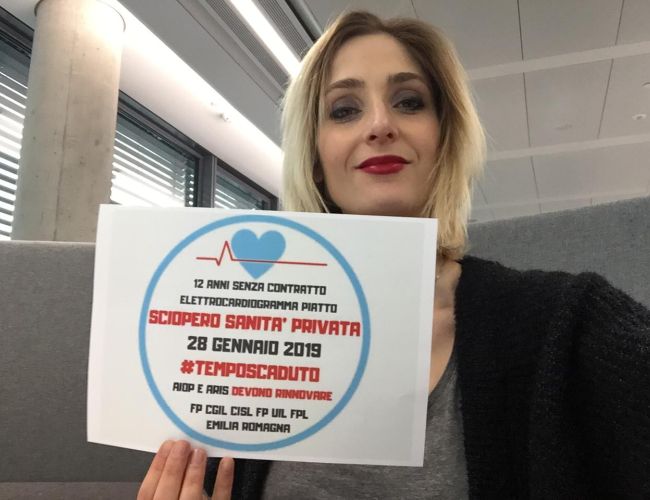 Contratto della Sanità privata fermo da oltre dieci anni e salari troppo bassi: sciopero. A Reggio Emilia presidio a Salus Hospital il 28 gennaio