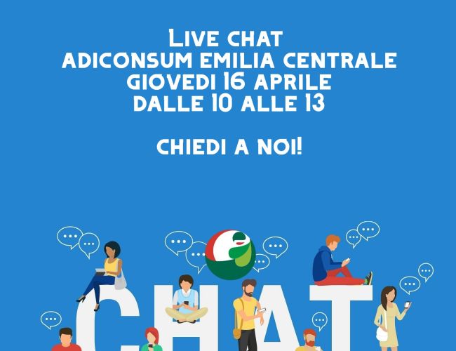 Coronavirus: giovedì chat Adiconsum su Facebook dalle 10 alle 13