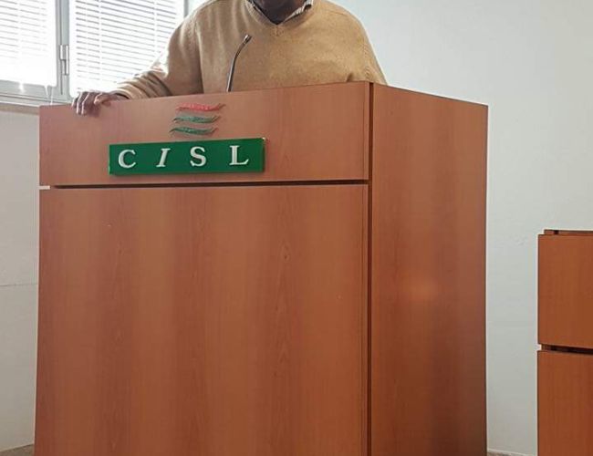 Fim Cisl piange la scomparsa di Olumide Okunuga