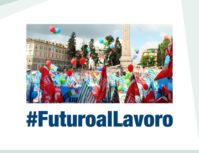 Cisl, Cgil e Uil in piazza per cambiare le scelte del Governo. Manifestazione nazionale a Roma il 9 febbraio